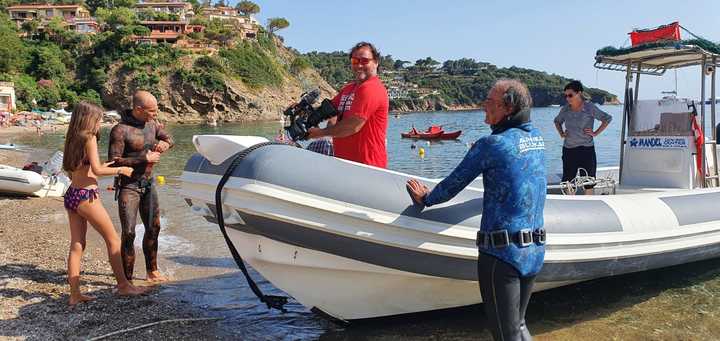 Sky tg24, Apnea Blukad per l'isola d'Elba