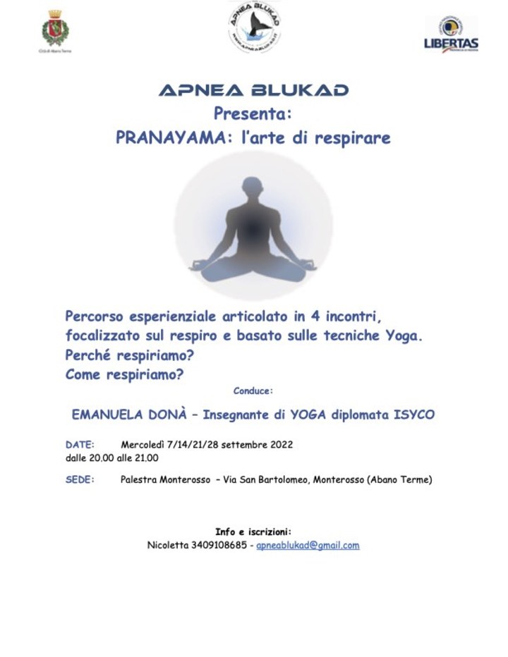 PRANAYAMA: l’arte di respirare PRANAYAMA: l’arte di respirare