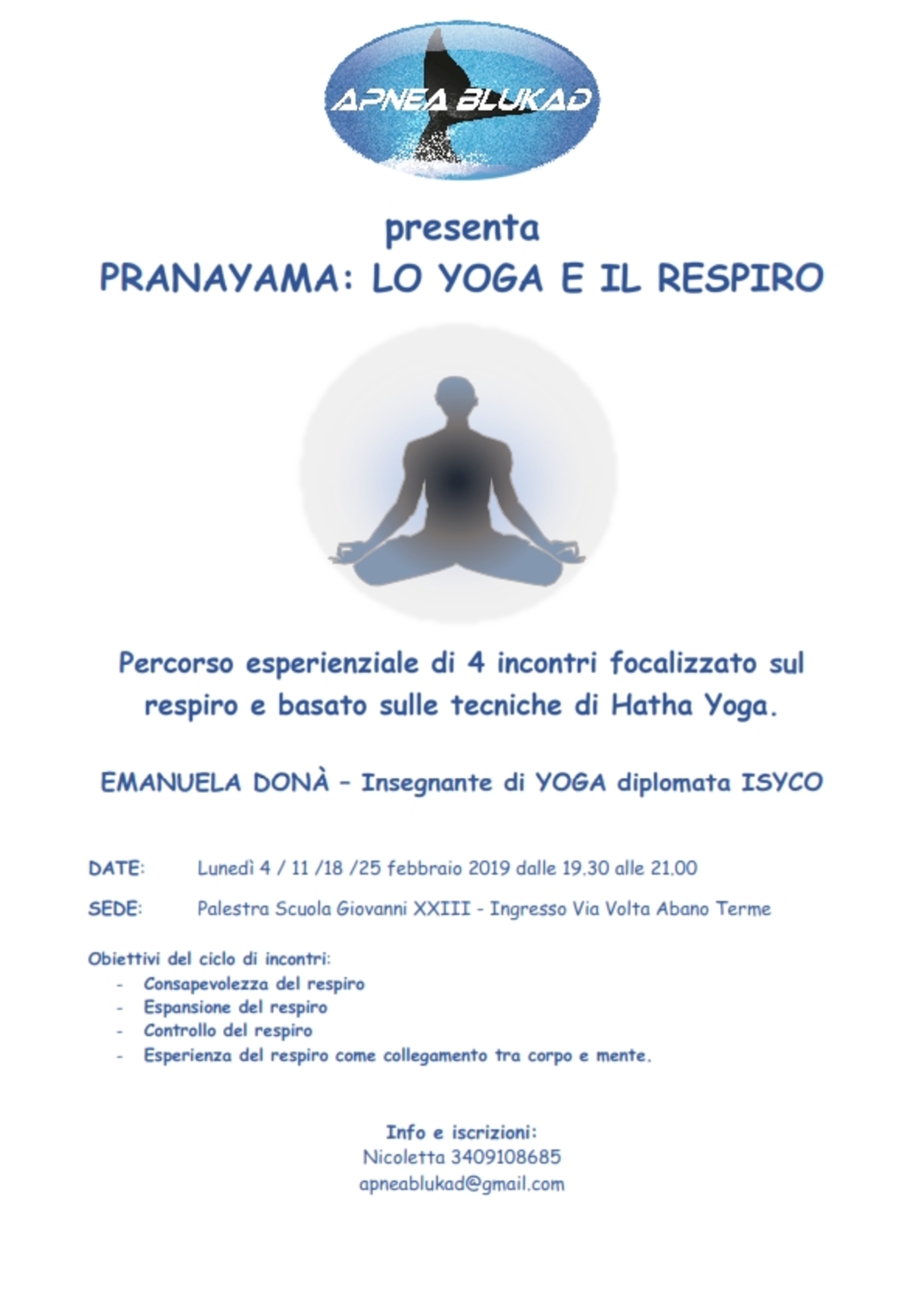 PRANAYAMA: LO YOGA E IL RESPIRO