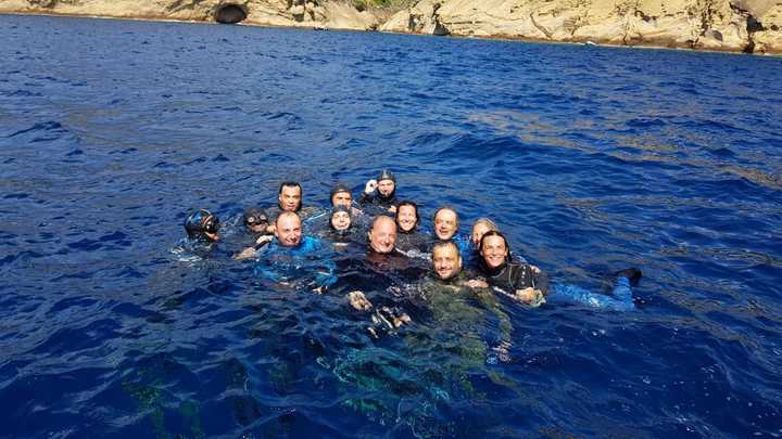 Apnea blukad - stage apnea Procida 2019