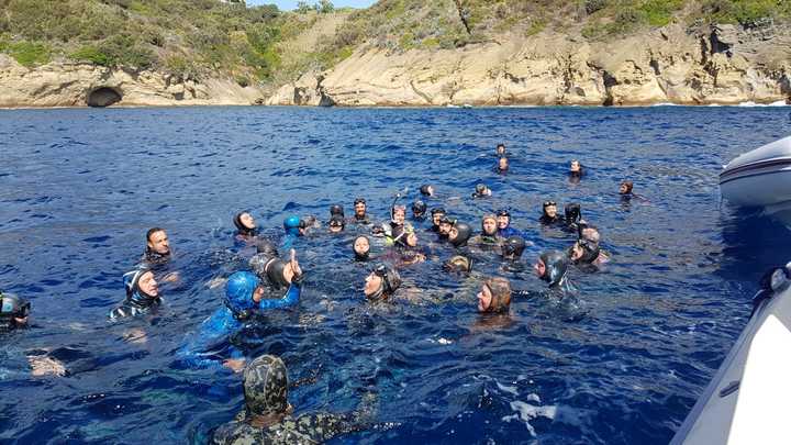 Apnea blukad - stage apnea Procida 2019